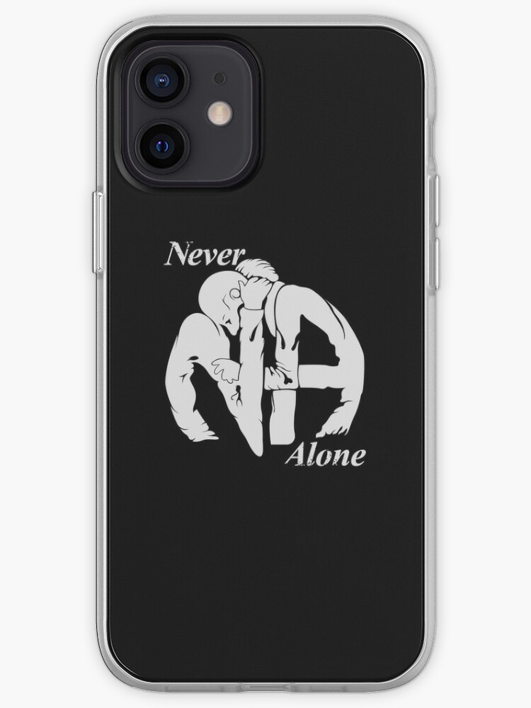 Never Alone Narcotics Anonymous Na Iphone Case Cover By Teebytes Redbubble