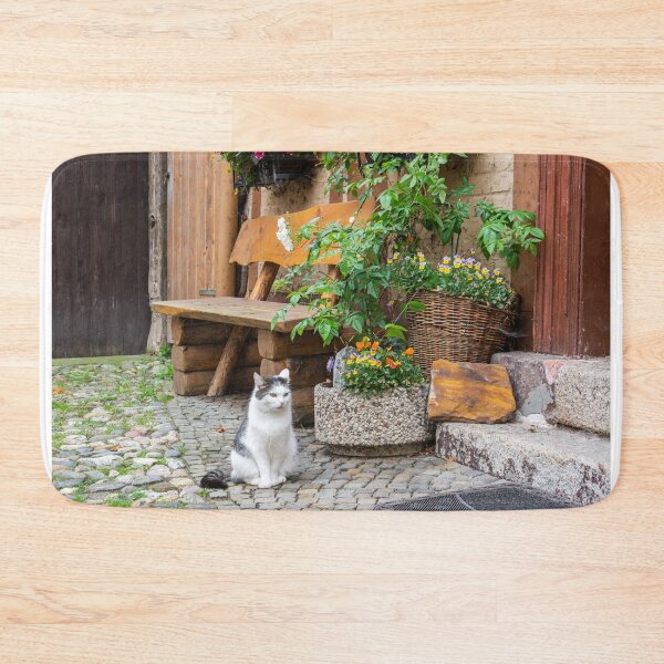 Item preview, A cat in Quedlinburg, Germany designed and sold by AlizadaStudios.