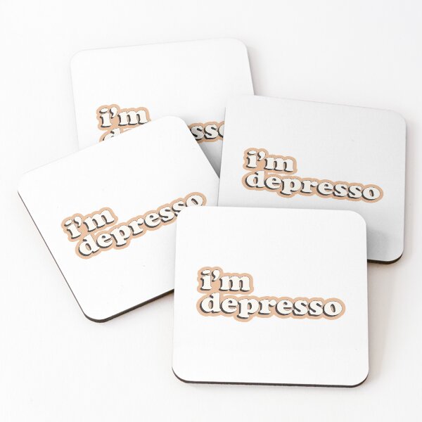 Item preview, I am depresso designed and sold by chrismanubag.