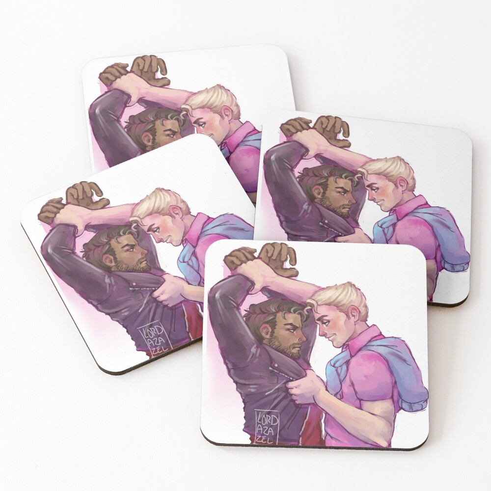 Item preview, Coasters (Set of 4) designed and sold by LadyAzazel.