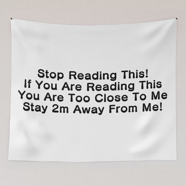 Item preview, Stop Reading This! designed and sold by akaiawa.