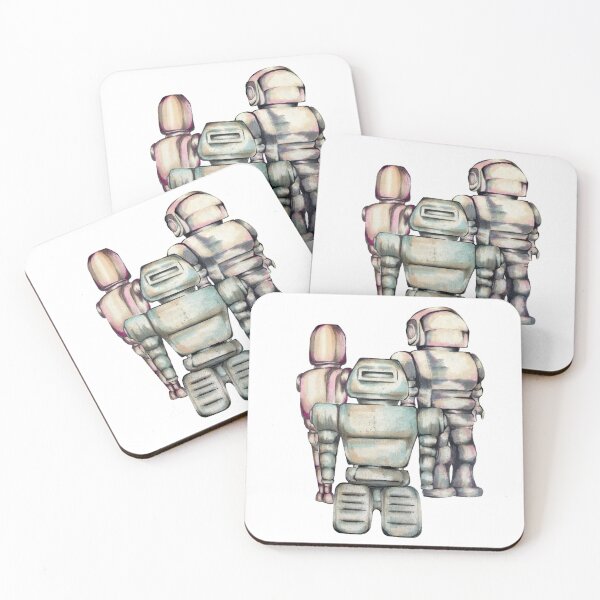 Item preview, Vintage Robot Trio designed and sold by 8BitMoon.