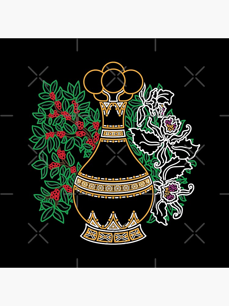 MUISCA CHIBCHA COLOMBIA QUIMBAYA POPORO - linework by intenzaesthetic