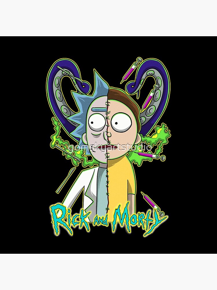 rick and morty by gomskyartstudio