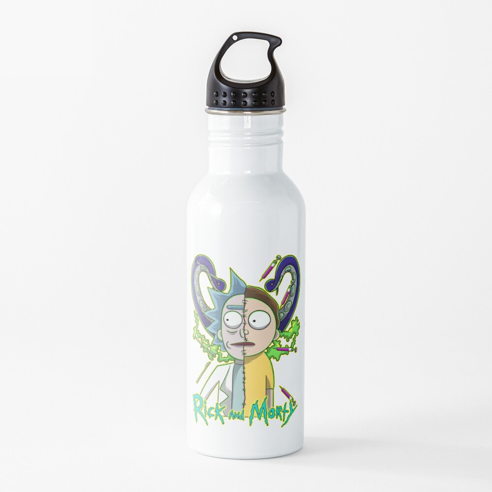 rick and morty Water Bottle