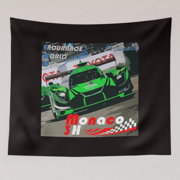 Item preview, EWC 3 HOURS OF MONACO SQUARE POSTER designed and sold by buff92.