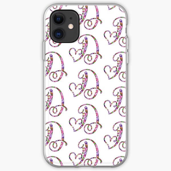 Springtime Alpha Designs - D iPhone Soft Case