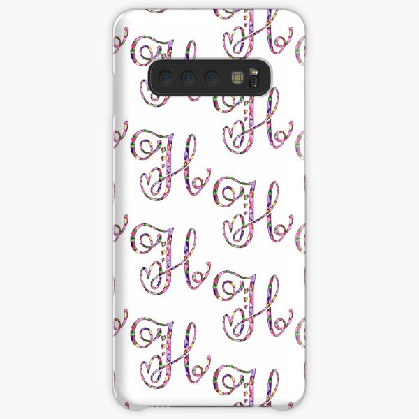 Springtime Alpha Designs - H Samsung Galaxy Snap Case