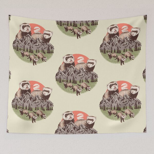 Item preview, Mountain Ferrets designed and sold by wytrab8.