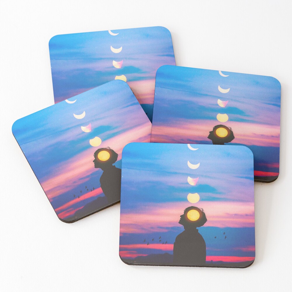 Item preview, Coasters (Set of 4) designed and sold by seamless.