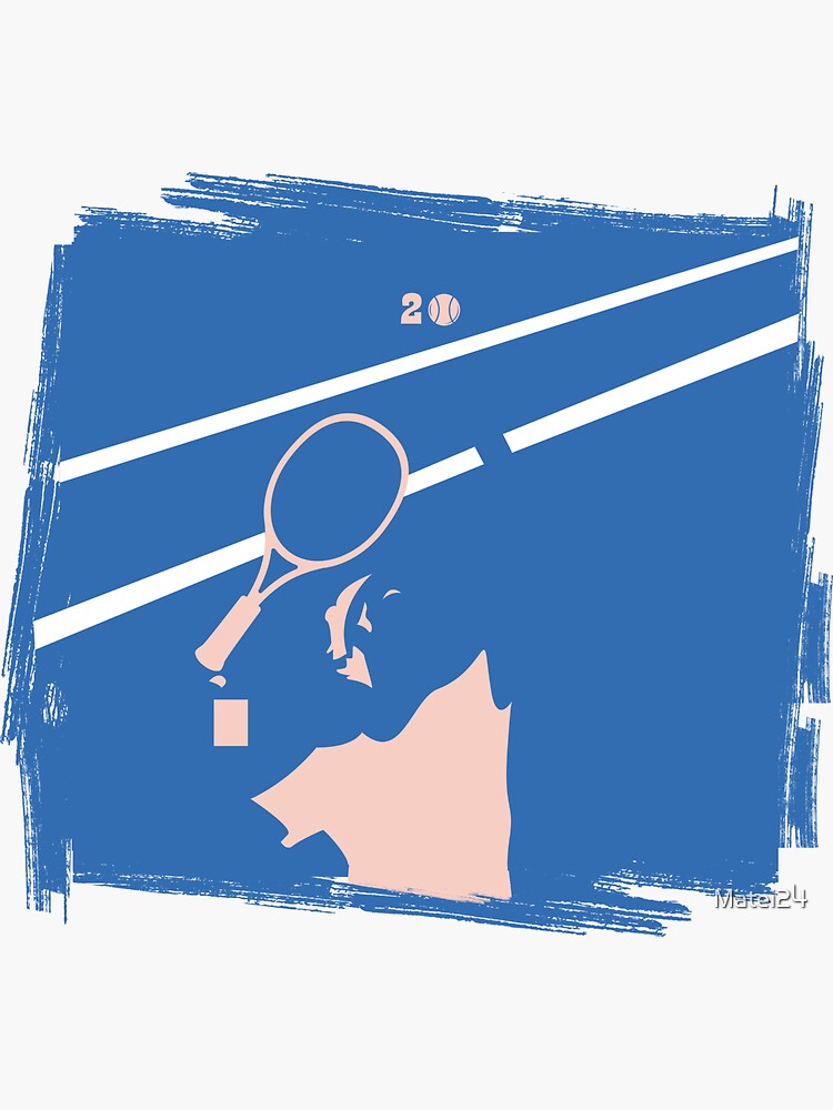 Sticker « Roger Federer 20 Célébration du Grand Chelem ...