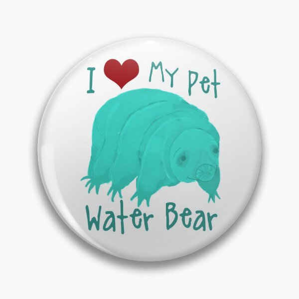 Item preview, I Love my Pet Water Bear designed and sold by Amy Hadden.