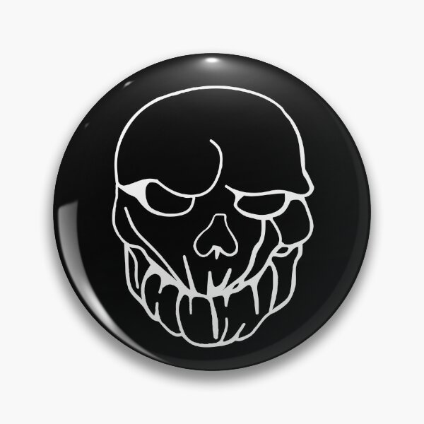 Item preview, White Pumpkin Head Skull designed and sold by Trace1234.