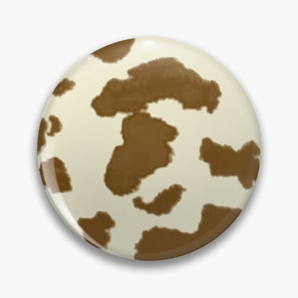 Item preview, Cow Hide spotted fur Farm Animal Pattern Brown designed and sold by funnytshirtemp.