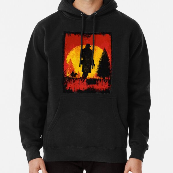 Red dead hot sale redemption hoodie