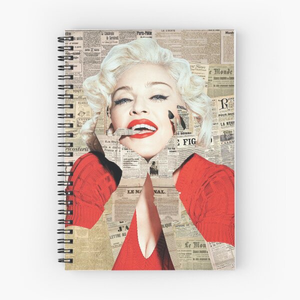 Item preview, The Marylin - Marylin Monroe Newspaper Art Print designed and sold by Charlie Hills.