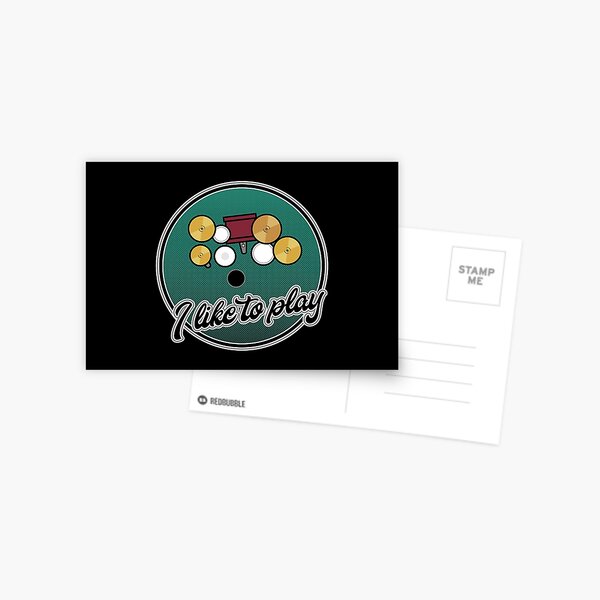 4-piece drum kit — right handed Postcard