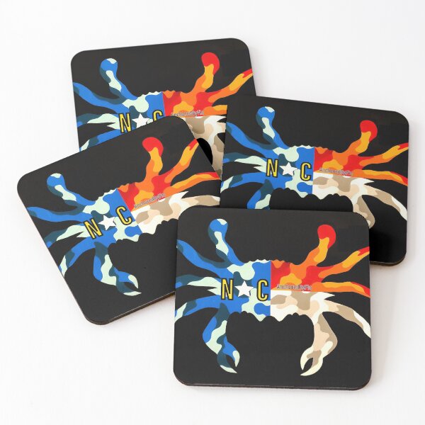 Item preview, Camo NC flag Crab designed and sold by barryknauff.