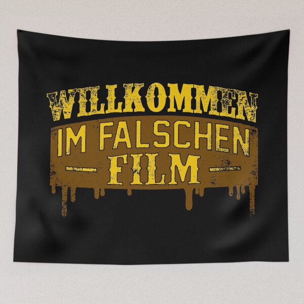 Item preview, Willkommen im falschen Film designed and sold by Sandra78.