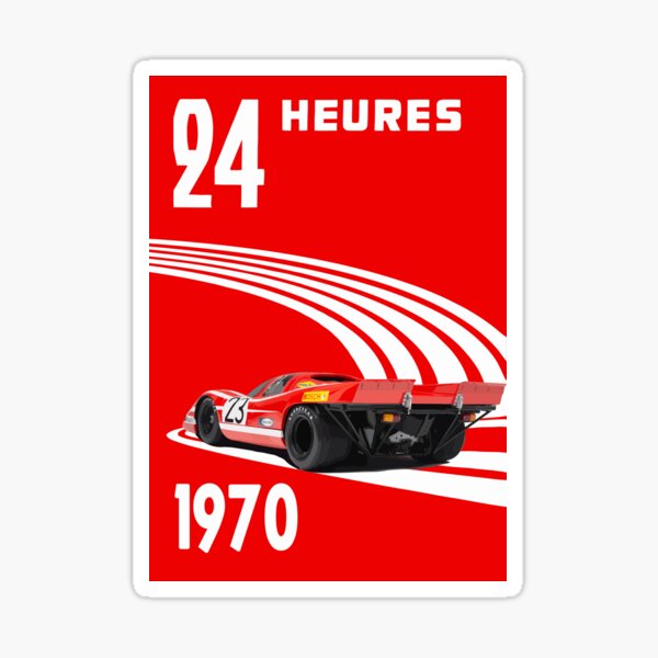 Nurburgring Nurburg-Ring Sticker Vintage Sports Car Racing Decal