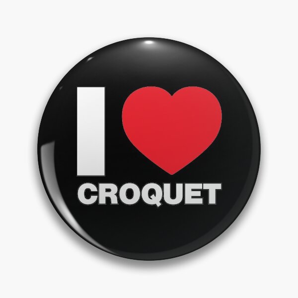 Item preview, I Love Croquet designed and sold by Thestarrysky.
