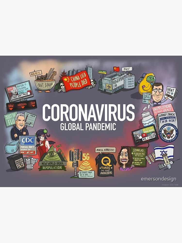Coronavirus Global Pandemic by emersondesign