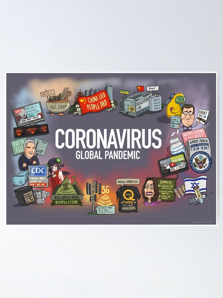 Alternate view of Coronavirus Global Pandemic Poster