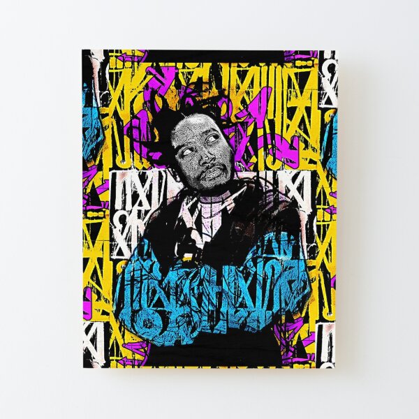 Ol Dirty Bastard Graffiti ODB Retro Vintage Rapper Hip Hop Music Return to  the 36 Chambers Matted Framed Wall Decor Art Print 20x26