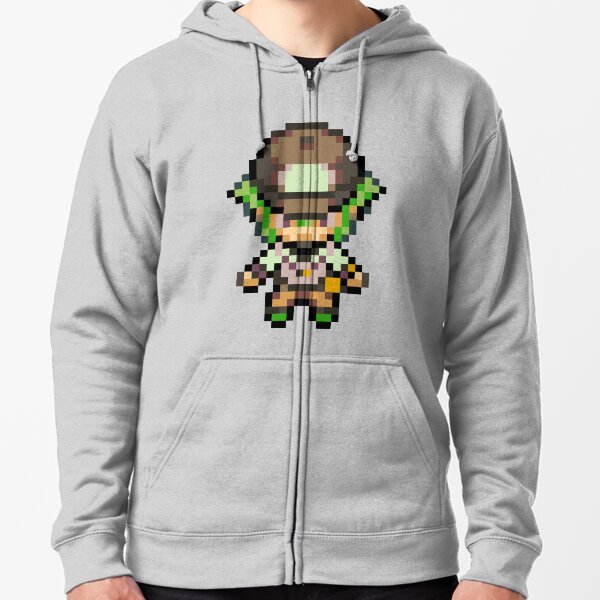 N Overworld Sprite Zipped Hoodie