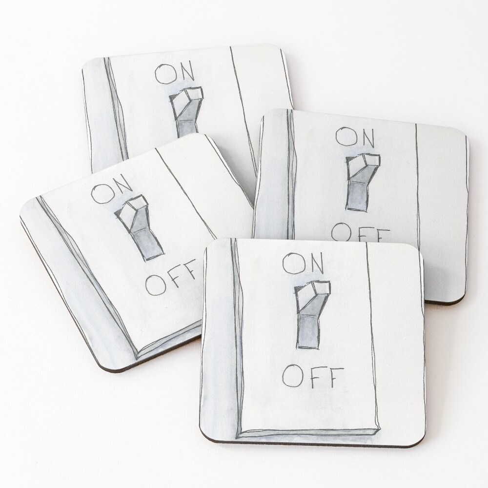 Item preview, Coasters (Set of 4) designed and sold by EplusCStudio.