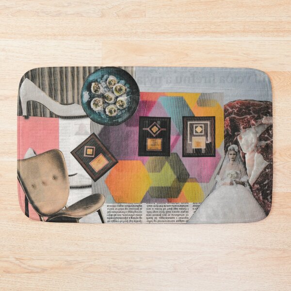 Item preview, Newspaper Collage designed and sold by Ísabella Ævarsdóttir.
