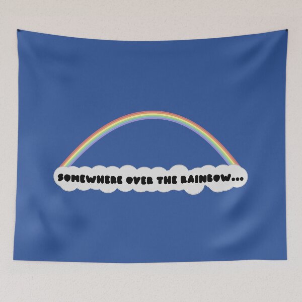 Item preview, Rainbow Positivity: Somewhere (Black Text)  designed and sold by SimplyPride.