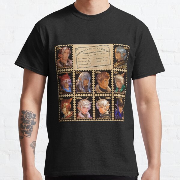 Tampons de personnage T-shirt classique