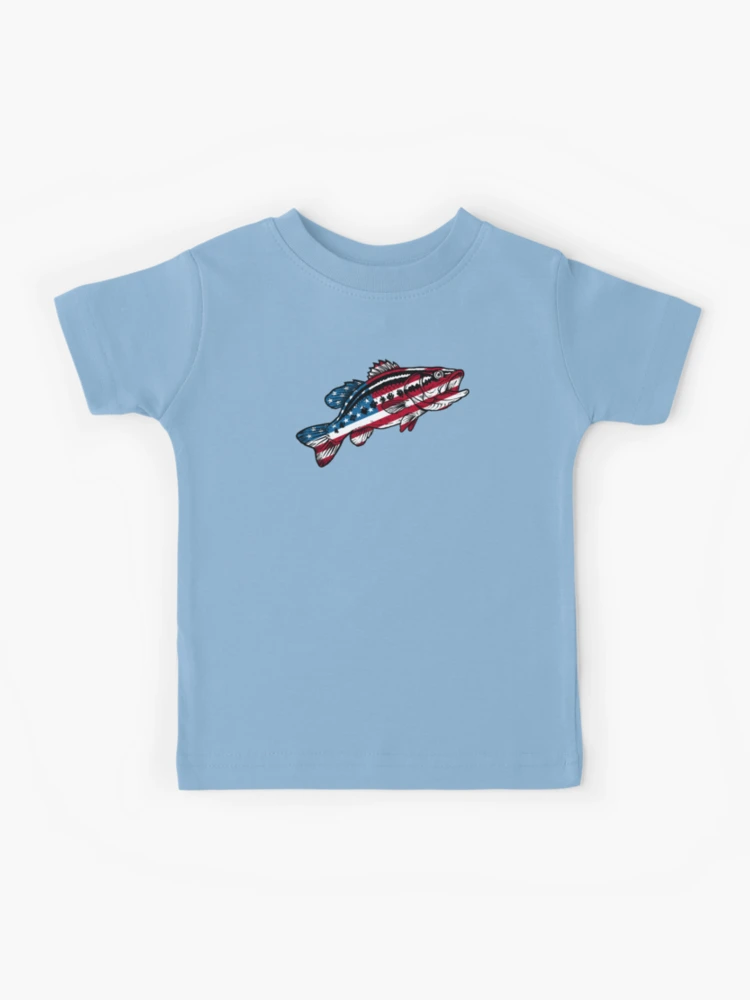 Awkward Styles Fishing USA Youth Shirt USA Pride USA Flag Kids T shirt  Stripes and Stars Fishing Tshirt for Boys Made in the USA Fishing Tshirt  for