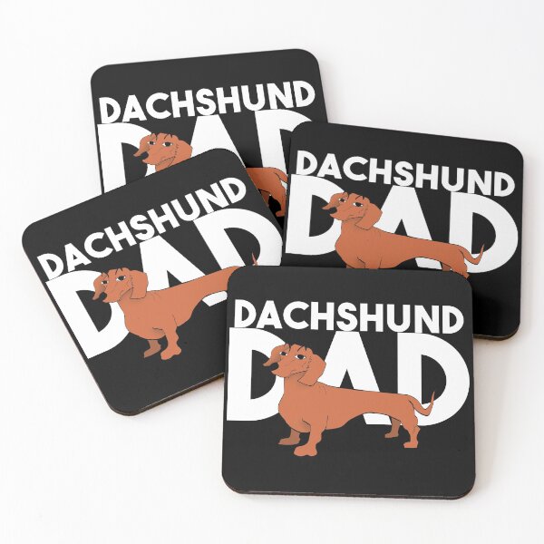 Item preview, Dachshund dad designed and sold by Maxaint.