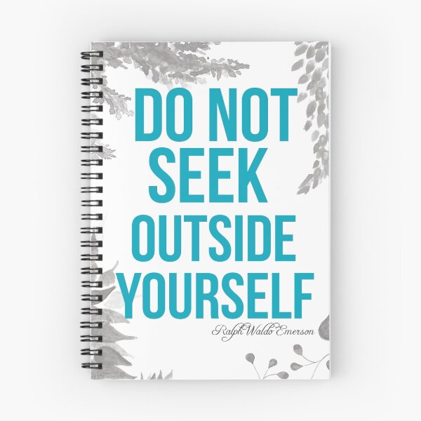 Item preview, Ralph Waldo Emerson Quote designed and sold by FullFontalNerd.