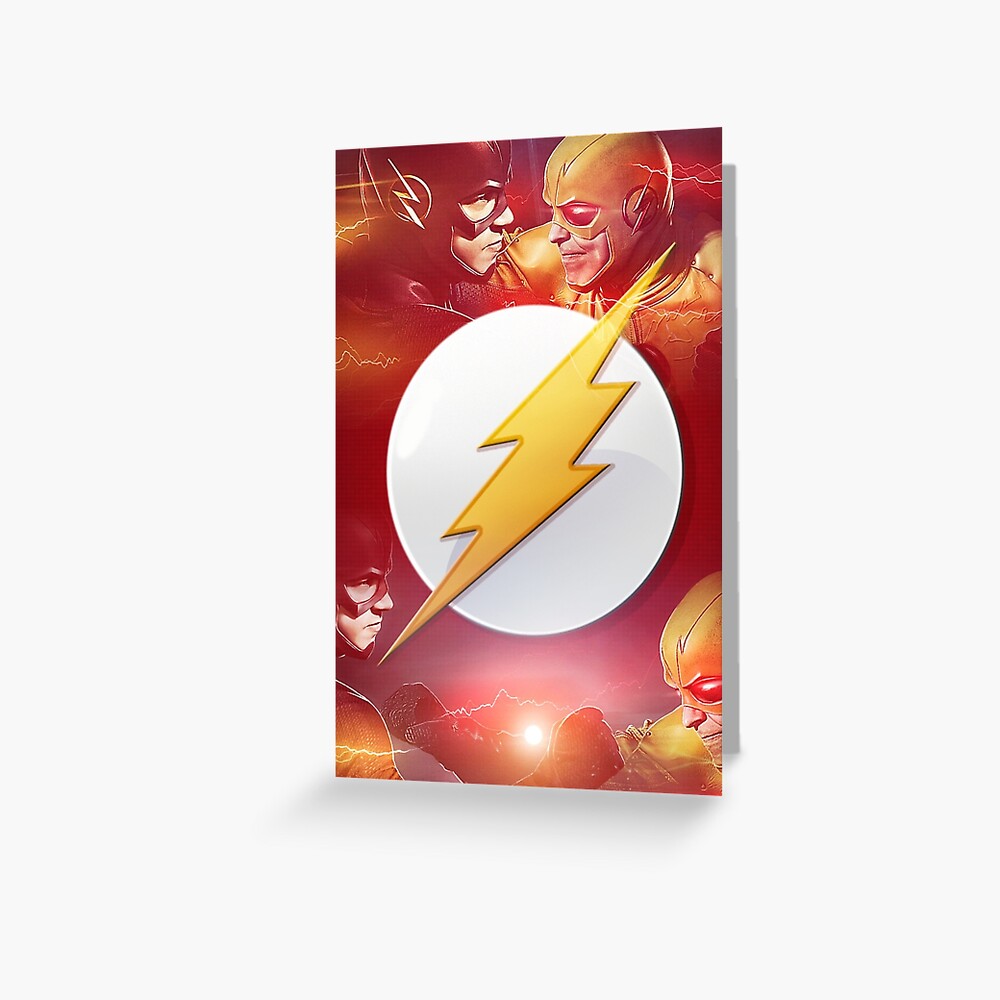 "Flash" Greeting Card by crystal0626 Redbubble