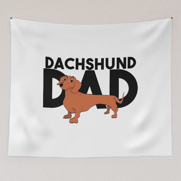 Item preview, Dachshund dad designed and sold by Maxaint.