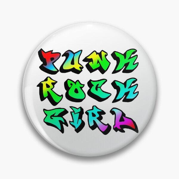 Item preview, Punk Rock Girl Graffiti designed and sold by RiplMedia.