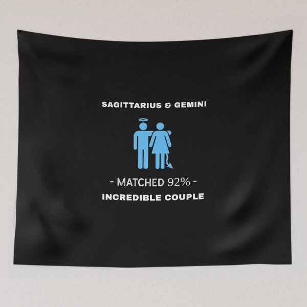 Item preview, Sagittarius & Gemini Incredible Couple designed and sold by fejoa.