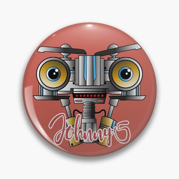Item preview, Johnny 5 Short Circuit designed and sold by woodpeckerbeat.