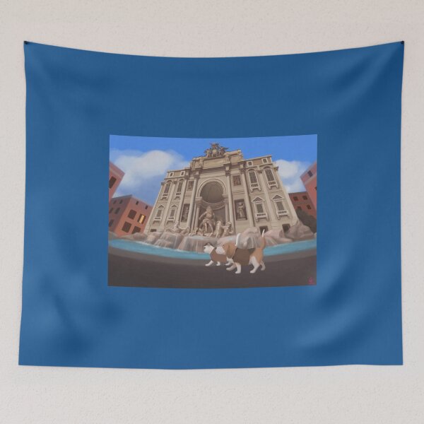 Item preview, Demichat and Lord Flannery Beagle in Rome  designed and sold by 3WishStudios.