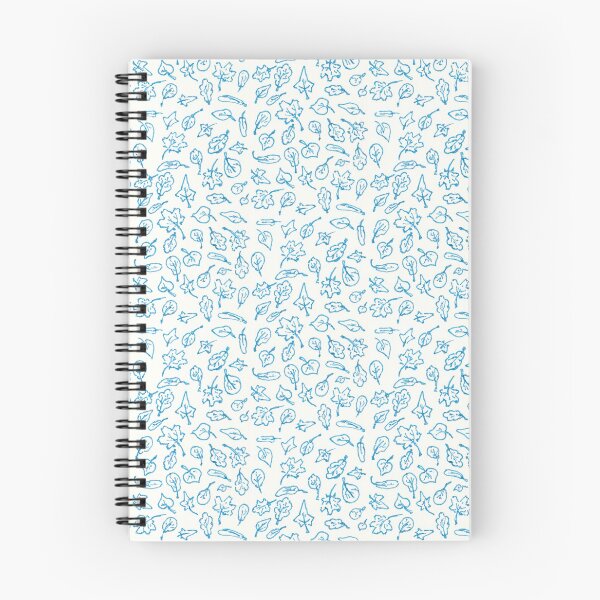 Item preview, light blue leaves designed and sold by KarolinaSt.
