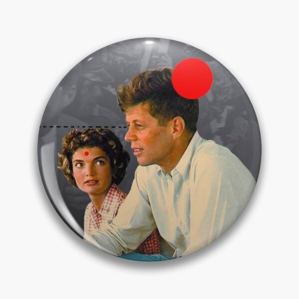 Artikelvorschau, Präsident Kennedy und Jackie mit Limousine und Red Arrow entworfen und verkauft von KALEIDOSCOPE UK.