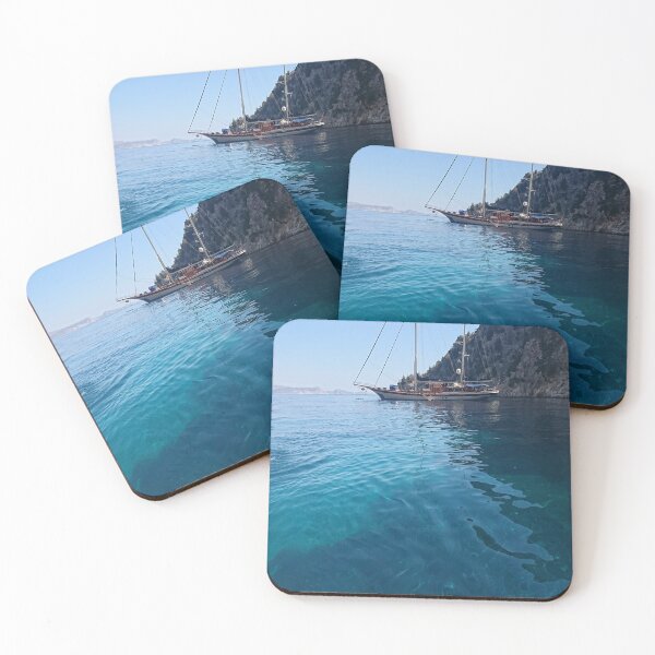 Item preview, Boat by Agios Georgios beach, Symi designed and sold by paulboizot.
