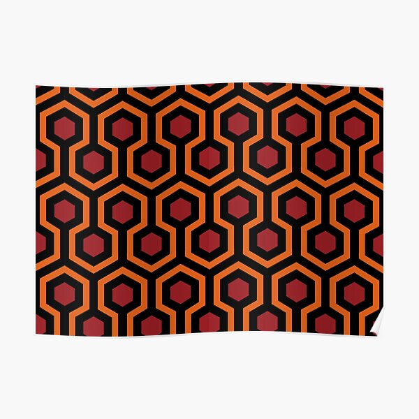 Overlook Hotel Carpet from The Shining Large Poster