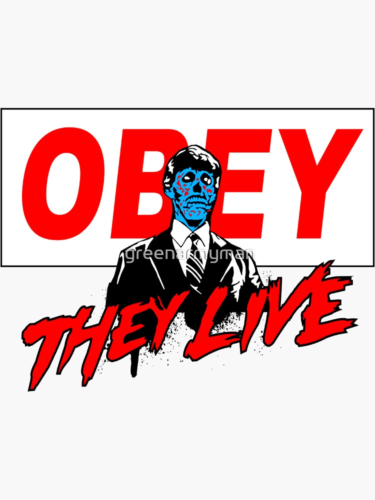 Thumbnail 3 of 3, Sticker, they them designed and sold by greenarmyman.