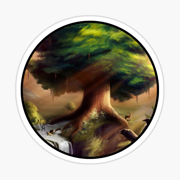 Sagas des Neufs Mondes Sticker