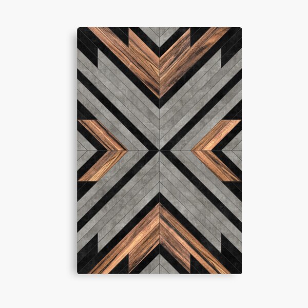 Item preview, Urban Tribal Pattern No.2 - Concrete and Wood designed and sold by Zoltan Ratko.