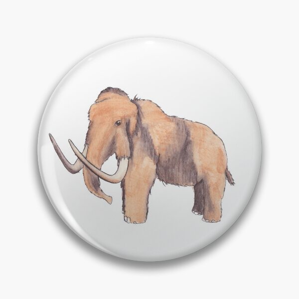 Item preview, Woolly Mammoth  designed and sold by Megan Schlanker.